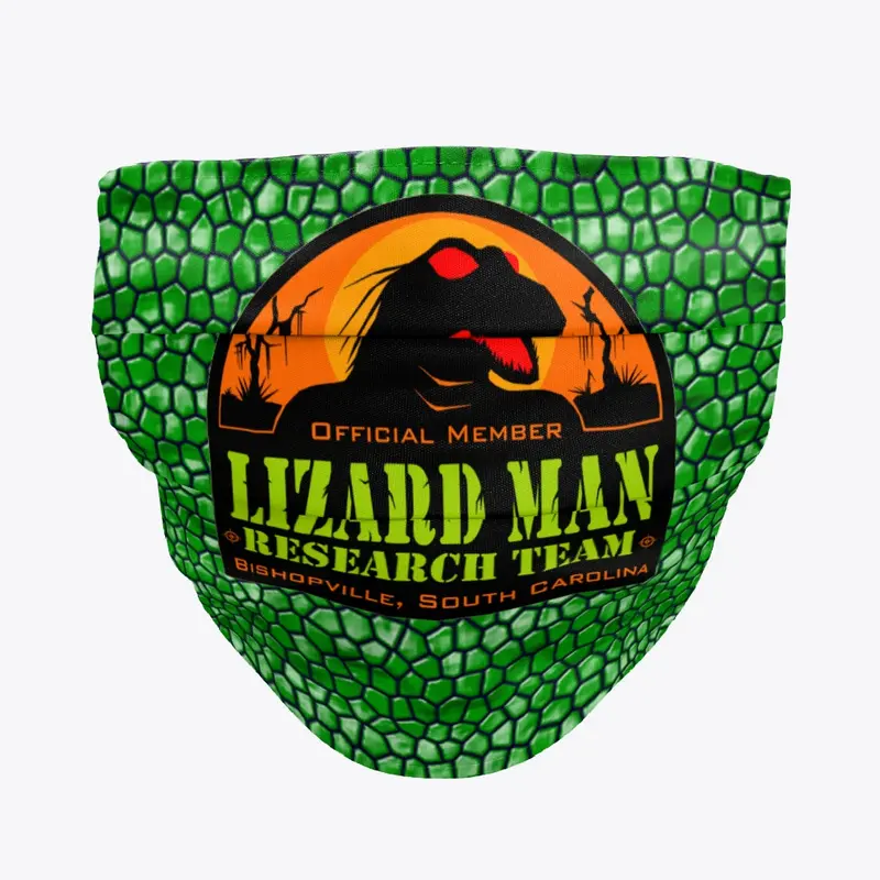 LIZARD MAN FACE MASK