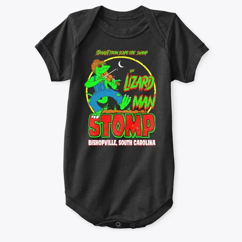 Lizard Man Stomp Onesie